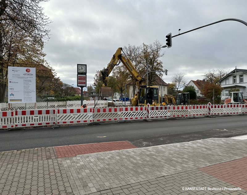 Überraschungen aus der Unterwelt in der Baustelle am Kniperdamm