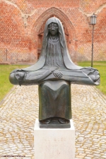 Die Pietà steht wieder an ihrem Platz im Johanniskloster.