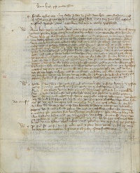 Eintrag Verfestungsbuch Handschrift (Rep. 3, Nr. 149)